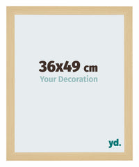 Mura MDF Photo Frame 36x49cm Décor Érable Front Size | Yourdecoration.co.uk