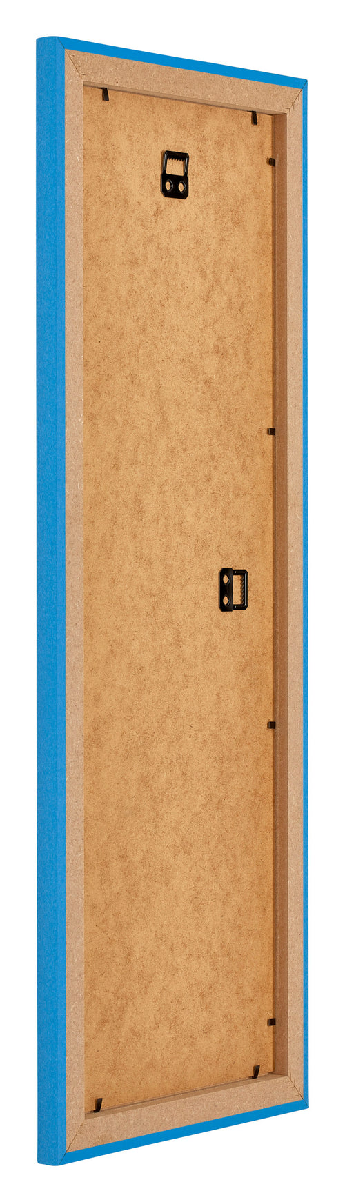 Mura MDF Photo Frame 37 5x98cm Bright Blue Back Oblique | Yourdecoration.co.uk