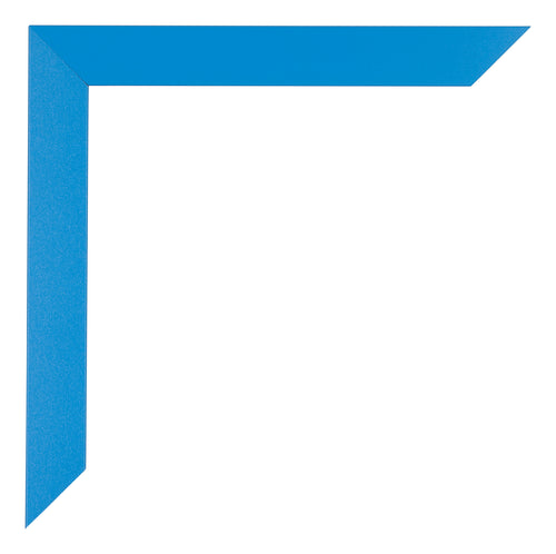 Mura MDF Photo Frame 37 5x98cm Bright Blue Detail Corner | Yourdecoration.co.uk