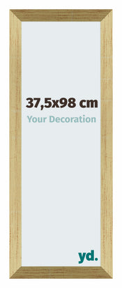 Mura MDF Photo Frame 37 5x98cm Gold Shiny Front Size | Yourdecoration.co.uk