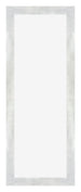 Mura MDF Photo Frame 37 5x98cm Silver Shiny Vintage Front | Yourdecoration.co.uk