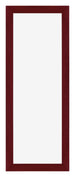 Mura MDF Photo Frame 37 5x98cm Wine Red Swept Front | Yourdecoration.co.uk