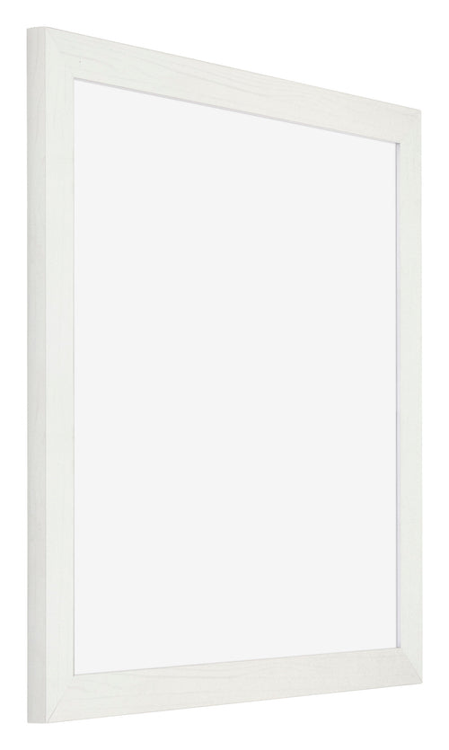 Mura MDF Photo Frame 40x40cm White Wiped Front Oblique | Yourdecoration.co.uk