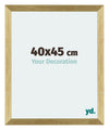 Mura MDF Photo Frame 40x45cm Gold Shiny Front Size | Yourdecoration.co.uk