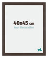 Mura MDF Photo Frame 40x45cm Oak Dark Front Size | Yourdecoration.co.uk