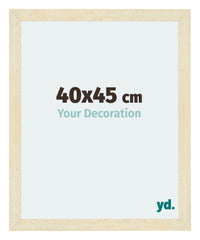 Mura MDF Photo Frame 40x45cm Sand Wiped Front Size | Yourdecoration.co.uk