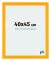 Mura MDF Photo Frame 40x45cm Yellow Front Size | Yourdecoration.co.uk