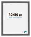 Mura MDF Photo Frame 40x50cm Anthracite Size | Yourdecoration.co.uk