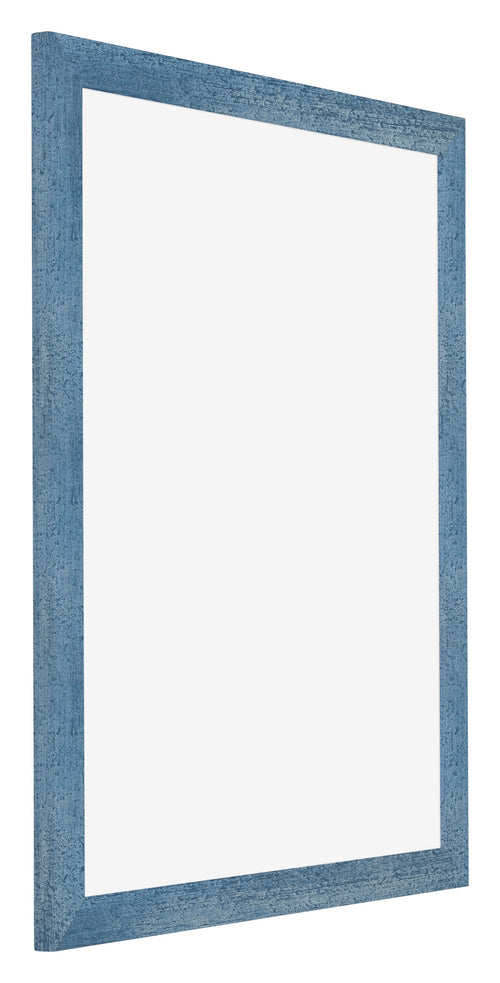 Mura MDF Photo Frame 40x50cm Bright Blue Swept Front Oblique | Yourdecoration.co.uk