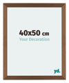 Mura MDF Photo Frame 40x50cm Copper Design Front Size | Yourdecoration.co.uk