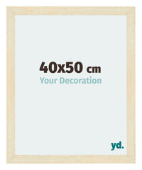 Mura MDF Photo Frame 40x50cm Sand Wiped Front Size | Yourdecoration.co.uk