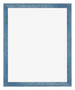 Mura MDF Photo Frame 40x55cm Bright Blue Swept Front | Yourdecoration.co.uk