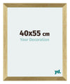 Mura MDF Photo Frame 40x55cm Gold Shiny Front Size | Yourdecoration.co.uk