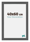 Mura MDF Photo Frame 40x60cm Anthracite Size | Yourdecoration.co.uk