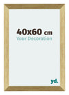 Mura MDF Photo Frame 40x60cm Gold Shiny Front Size | Yourdecoration.co.uk