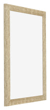 Mura MDF Photo Frame 40x60cm Sonoma Oak Front Oblique | Yourdecoration.co.uk