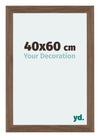 Mura MDF Photo Frame 40x60cm Walnut Dark Front Size | Yourdecoration.co.uk