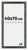 Mura MDF Photo Frame 40x70cm Blue Gold Melange Front Size | Yourdecoration.co.uk