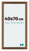 Mura MDF Photo Frame 40x70cm Copper Design Front Size | Yourdecoration.co.uk