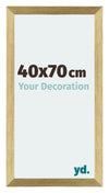 Mura MDF Photo Frame 40x70cm Gold Shiny Front Size | Yourdecoration.co.uk