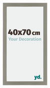 Mura MDF Photo Frame 40x70cm Gray Front Size | Yourdecoration.co.uk