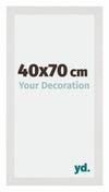 Mura MDF Photo Frame 40x70cm White Matte Front Size | Yourdecoration.co.uk