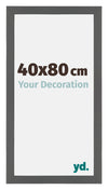 Mura MDF Photo Frame 40x80cm Anthracite Size | Yourdecoration.co.uk