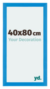 Mura MDF Photo Frame 40x80cm Bright Blue Front Size | Yourdecoration.co.uk