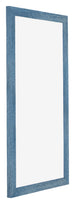 Mura MDF Photo Frame 40x80cm Bright Blue Swept Front Oblique | Yourdecoration.co.uk