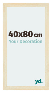 Mura MDF Photo Frame 40x80cm Sand Wiped Front Size | Yourdecoration.co.uk