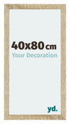 Mura MDF Photo Frame 40x80cm Sonoma Oak Front Size | Yourdecoration.co.uk