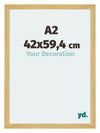 Mura MDF Photo Frame 42x59 4cm A2 Pine Design Front Size | Yourdecoration.co.uk