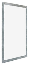 Mura MDF Photo Frame 42x60cm Iron Swept Front Oblique | Yourdecoration.co.uk