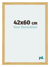 Mura MDF Photo Frame 42x60cm Pine Design Front Size | Yourdecoration.co.uk