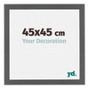 Mura MDF Photo Frame 45x45cm Anthracite Size | Yourdecoration.co.uk