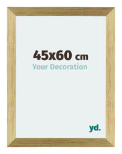 Mura MDF Photo Frame 45x60cm Gold Shiny Front Size | Yourdecoration.co.uk