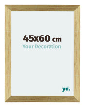 Mura MDF Photo Frame 45x60cm Gold Shiny Front Size | Yourdecoration.co.uk