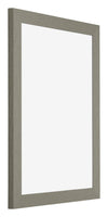 Mura MDF Photo Frame 45x60cm Gray Front Oblique | Yourdecoration.co.uk