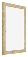 Mura MDF Photo Frame 45x60cm Sonoma Oak Front Oblique | Yourdecoration.co.uk
