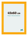 Mura MDF Photo Frame 45x60cm Yellow Front Size | Yourdecoration.co.uk