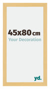 Mura MDF Photo Frame 45x80cm Beech Design Front Size | Yourdecoration.co.uk