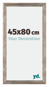 Mura MDF Photo Frame 45x80cm Metal Vintage Front Size | Yourdecoration.co.uk