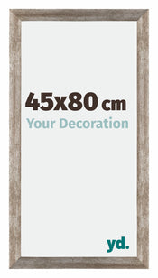 Mura MDF Photo Frame 45x80cm Metal Vintage Front Size | Yourdecoration.co.uk