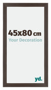Mura MDF Photo Frame 45x80cm Oak Dark Front Size | Yourdecoration.co.uk