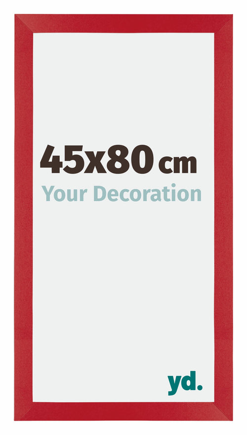 Mura MDF Photo Frame 45x80cm Red Front Size | Yourdecoration.co.uk