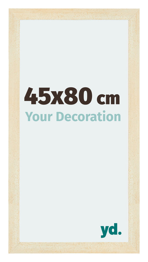 Mura MDF Photo Frame 45x80cm Sand Wiped Front Size | Yourdecoration.co.uk