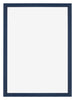 Mura MDF Photo Frame 48x67cm Dark Blue Swept Front | Yourdecoration.co.uk