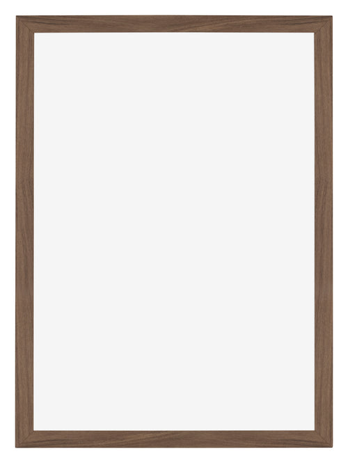 Mura MDF Photo Frame 48x68cm Walnut Dark Back Oblique | Yourdecoration.co.uk