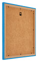 Mura MDF Photo Frame 50x50cm Bright Blue Back Oblique | Yourdecoration.co.uk