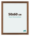 Mura MDF Photo Frame 50x60cm Copper Design Front Size | Yourdecoration.co.uk